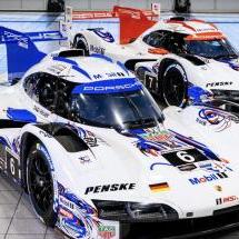 Les Porsche 963 en livrée Mobil 1 pour les 12 Heures de Sebring