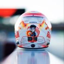 Hadjar : casque spécial Grand Prix du Japon 2026